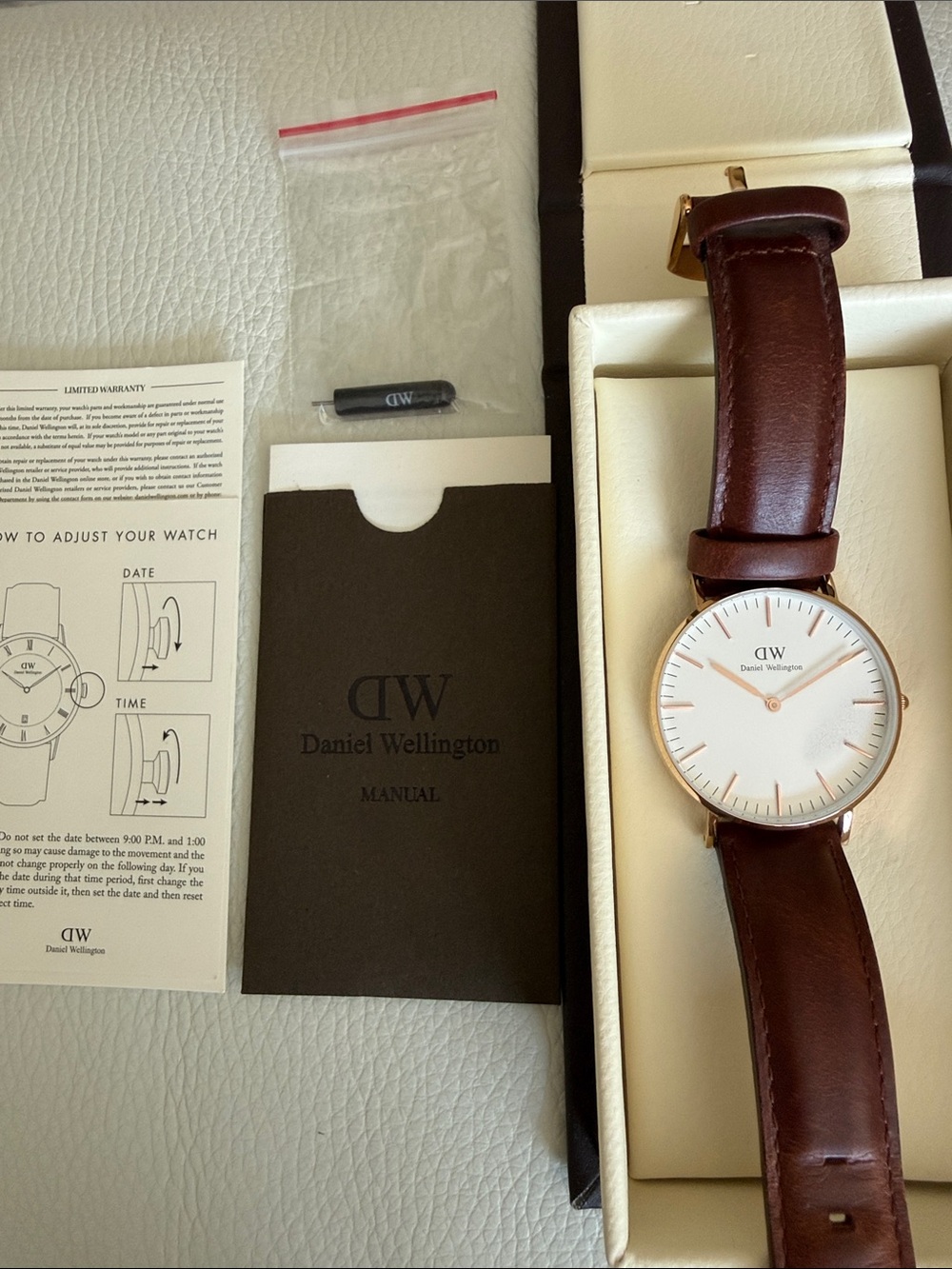Daniel Wellington Classic Brown Leather Watch